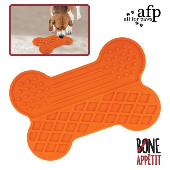 Εκπαιδευτικό Παιχνίδι Afp Bone Appetit Tasty Bone Lick Mat Small 20x13cm
