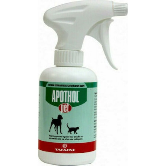 Απωθητικό Tafarm Apothol Pet 250ml Ελκυστικά-Απωθητικά Σκύλου