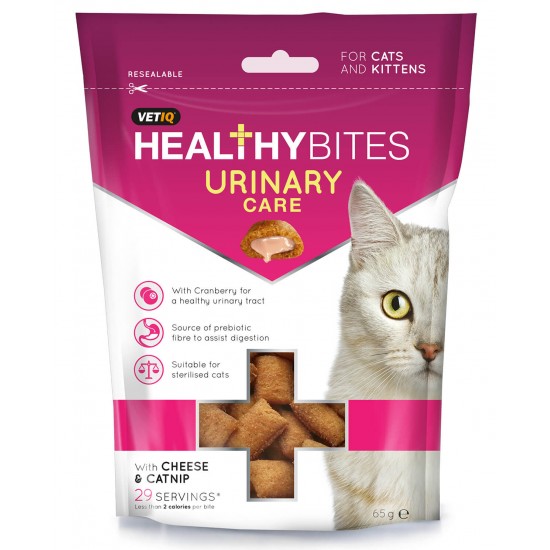 Λιχουδιά Γάτας Healthy Bites Urinary Care 65gr Λιχουδιές