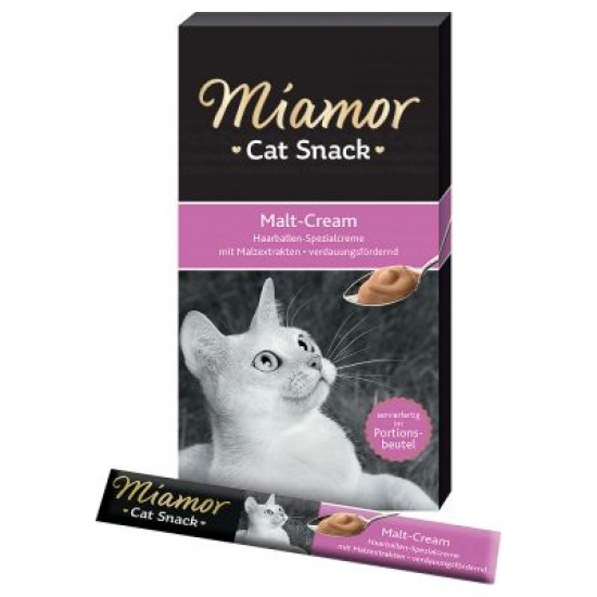 Λιχουδιά Γάτας Miamor Cat Snack Malt-Cream 6x15gr Λιχουδιές