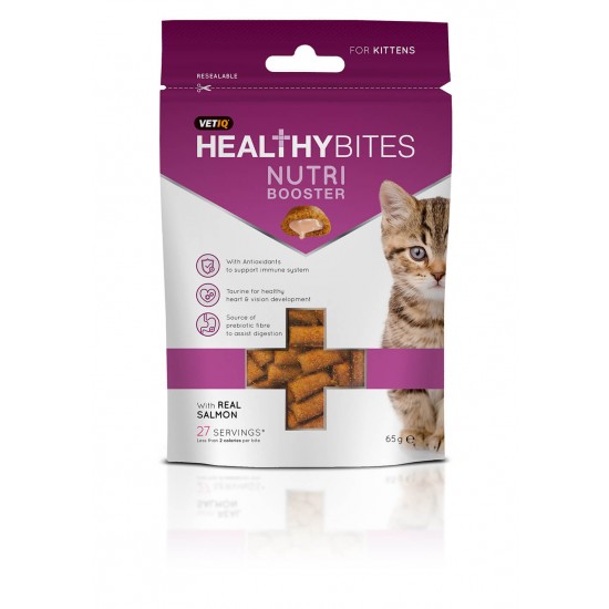 Λιχουδιά Γάτας Healthy Bites Nutri Booster Kitten 65gr Λιχουδιές
