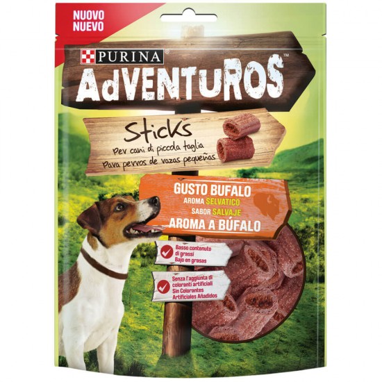Λιχουδιά Σκύλου Purina Adventuros Beef Sticks for Small Dogs 90gr Λιχουδιές 