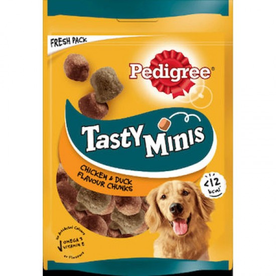 Λιχουδιά Σκύλου Pedigree Tasty Minis Κοτόπουλο& Πάπια 130gr Λιχουδιές 