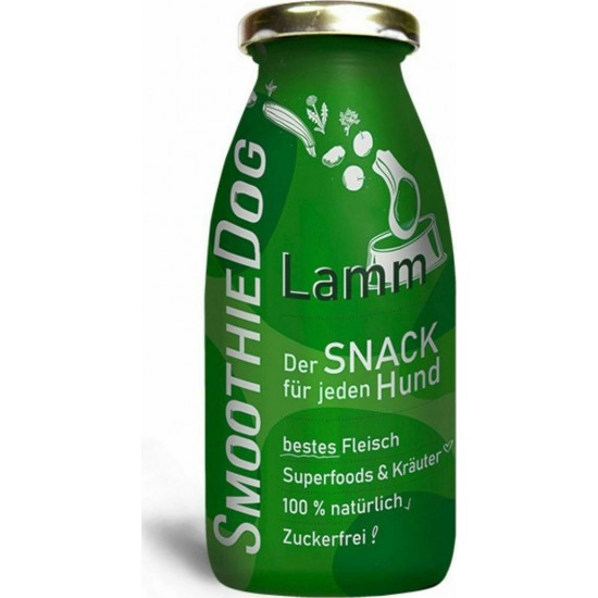 Smoothie Dog Smoothie με Αρνί Λαχανικά Βότανα & Super Foods 250gr Λιχουδιές 