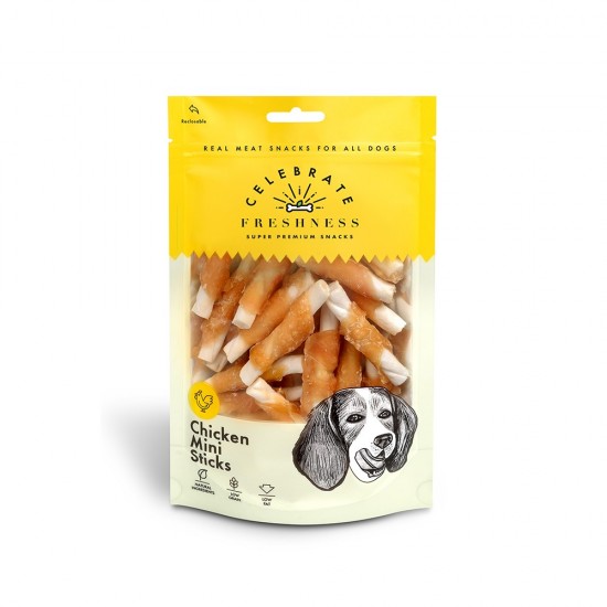 Λιχουδιά Σκύλου Freshness Chicken Mini Sticks 100gr Λιχουδιές 