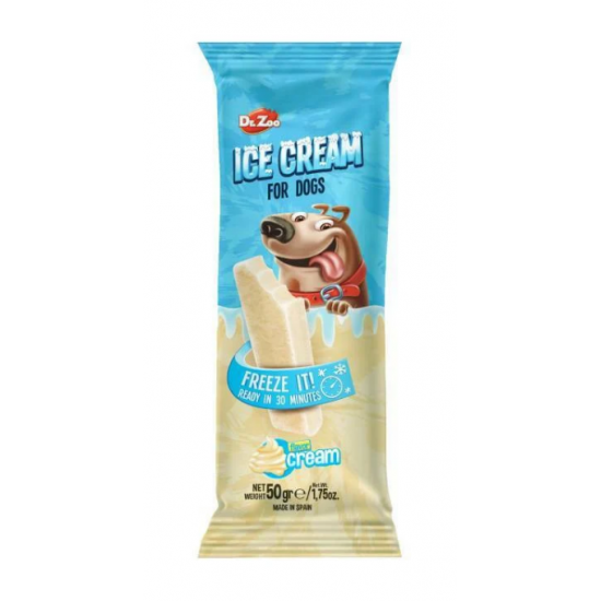Λιχουδιά Σκύλου Dr Zoo Helado Παγωτό Cream 50gr Λιχουδιές Σκύλου
