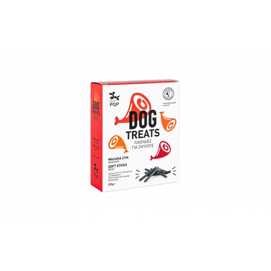 Λιχουδιά Σκύλου PQP Μαλακά Στικ με Μοσχάρι 200gr Λιχουδιές Σκύλου