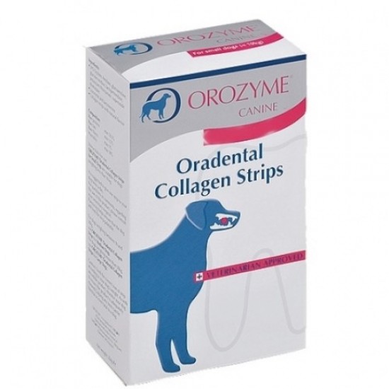 Λιχουδιά Dental Orozyme Collagen Strips Medium Dental
