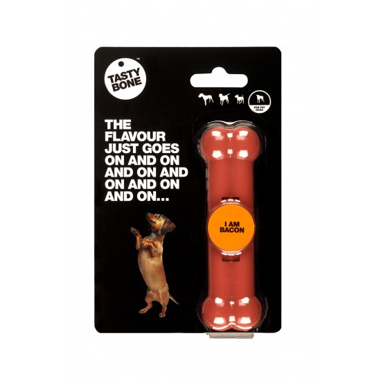 Παιχνίδι Κόκκαλο Σκύλου Tasty Bone Toy Bacon Bones