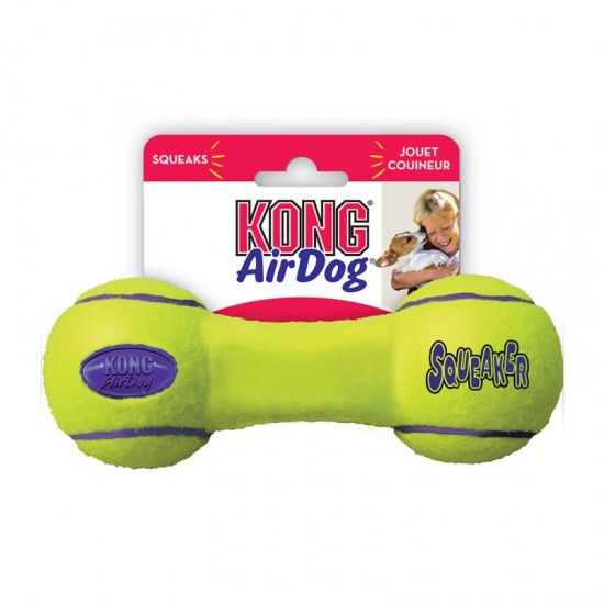 Παιχνίδι Premium Σκύλου Kong Air Squeaker Dumbbell Medium KONG