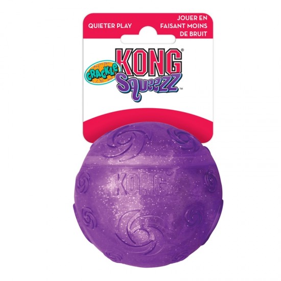 Παιχνίδι Premium Σκύλου Kong Squeezz Crackel Ball Large  KONG