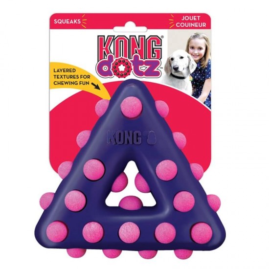 Παιχνίδι Premium Σκύλου Kong Dotz Triangle Large KONG