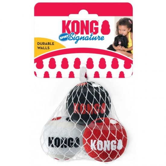 Παιχνίδι Premium Σκύλου Kong Signature Sport Balls Small 3pcs KONG