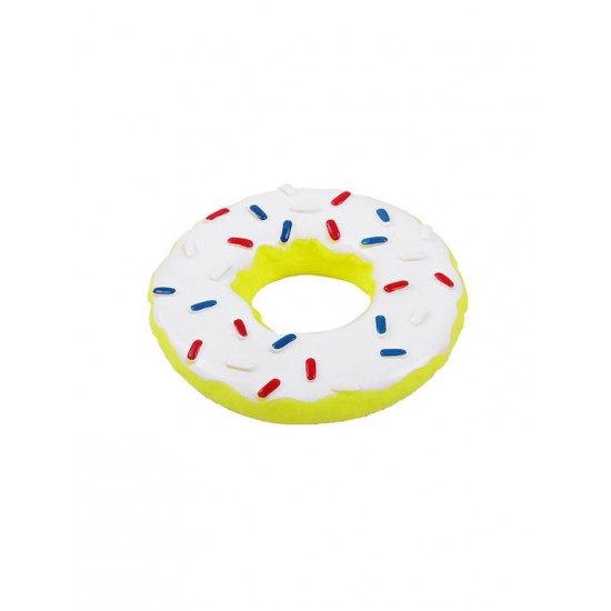 Παιχνίδι Σκύλου Pawise Sprinkle Donut Vinyl 15cm Παιχνίδια με ήχο-LATEX