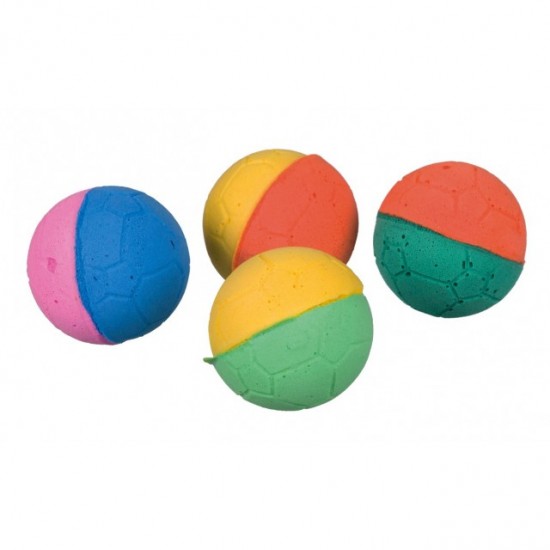 Παιχνίδι Γάτας Trixie Soft Balls Mixed Colours Διάφορα