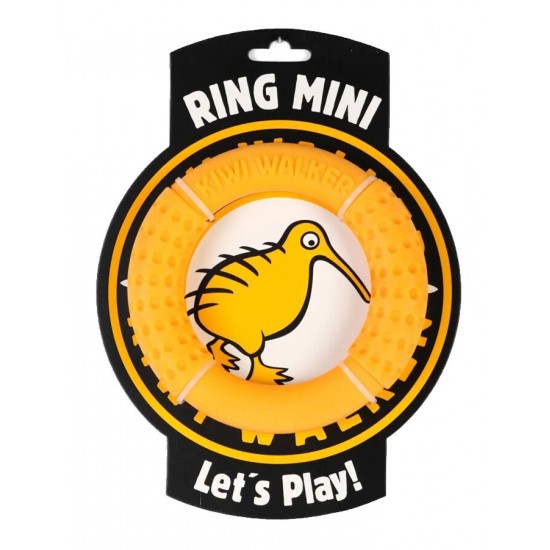 Παιχνίδι Σκύλου Kiwi Walker Let's Play Ring Mini Orange  Διάφορα