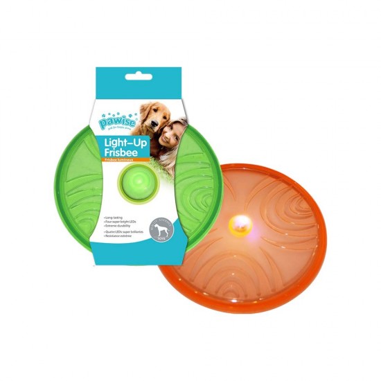 Παιχνίδι Pawise Frisbee Light-Up 20cm Mixed Colours Frisbee