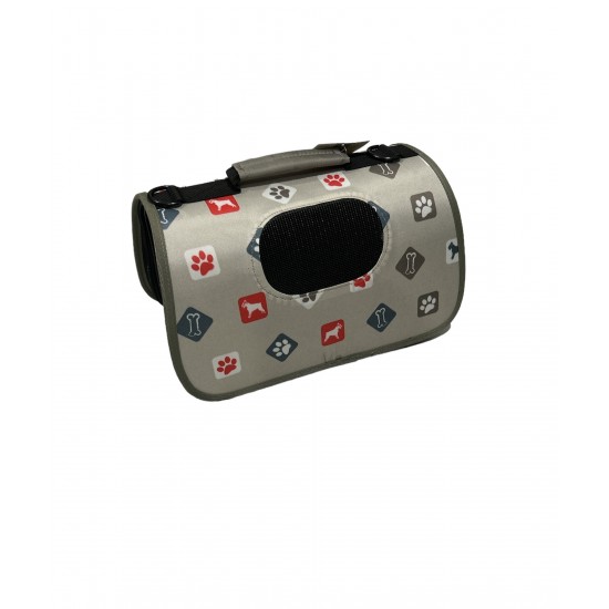 Τσάντα Μεταφοράς Nunbell Pet Folding Bag 42x24x25cm Mixed Colours Κλουβιά & Τσάντες Μεταφοράς Σκύλου