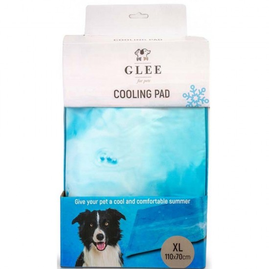 Στρωματάκι Glee Cooling Mat Χαλάκι Δροσιάς Light Blue 110x70cm Στρώματα-Μαξιλάρια Σκύλου
