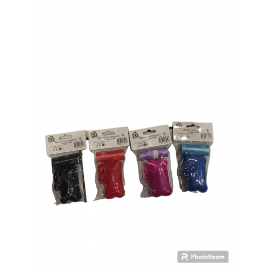 Dispenser TpSter Unsorted + Σακούλες Ακαθαρσιών Διάφορα Χρώματα Αξεσουάρ Βόλτας-Σακούλες συλλογής απορριμάτων