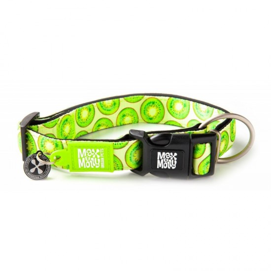 Max & Molly Smart ID Collar Kiwi Medium Περιλαίμια 