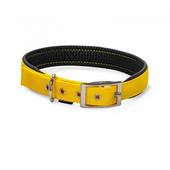 Glee Περιλαίμιο Σκύλου Neoprene Κίτρινο 2x46cm Περιλαίμια 