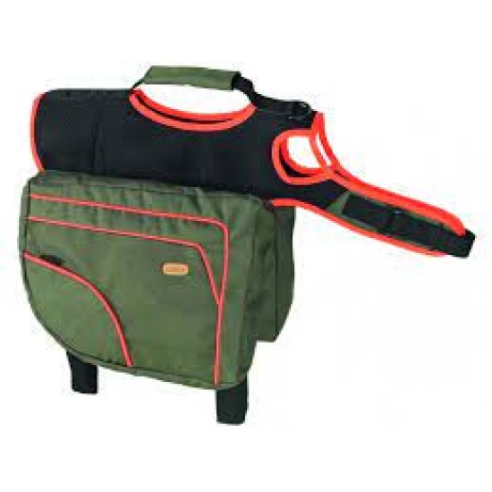 Σαμαράκι Σκύλου Karlie Dog Sport Backpack 70-106cm Λαδί Χρώμα  (Ταλαιπωρημενη συσκευασία προιόν σε έκπτωση) Σαμαράκια Σκύλου