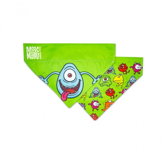 Max & Molly Bandana Little Monsters Small Διακοσμητικά