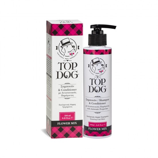 Top Dog Shampoo & Conditioner Flower Mix 250ml Σαμπουάν