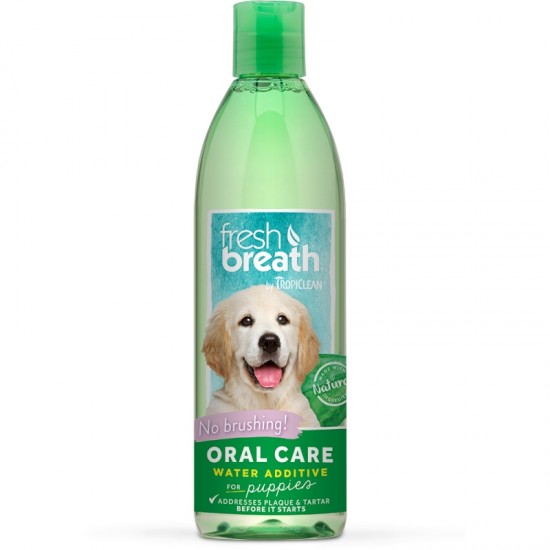 Στοματική Υγειινή Tropiclean Fresh Breath Oral Care Water Additive Puppies 473ml Στοματική Φροντίδα 