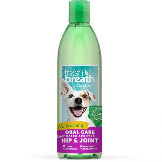 Στοματική Υγειινή Tropiclean Fresh Breath Oral Care Water Additive Hip & Joint 473ml Στοματική Φροντίδα 
