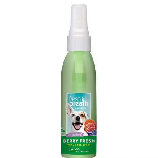 Στοματική Υγιεινή Tropiclean Fresh Breath Berry Fresh Spray 118ml Στοματική Φροντίδα 