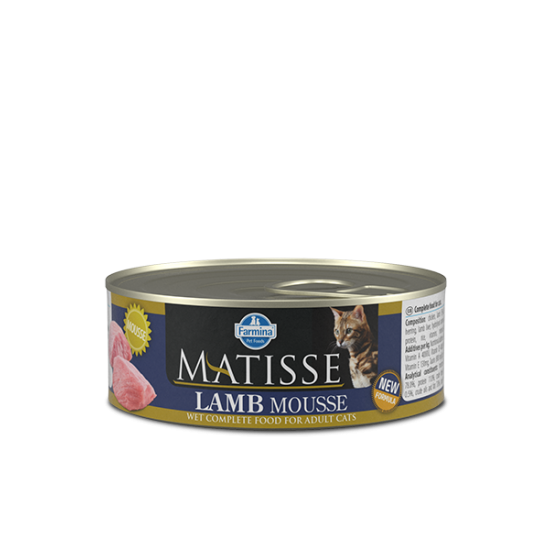 Κονσέρβα Γάτας Matisse Μους Αρνί 85gr MATISSE