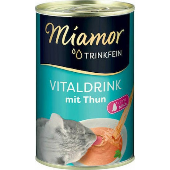 Κονσέρβα Γάτας Miamor vital drink Tόνος 135ml MIAMOR