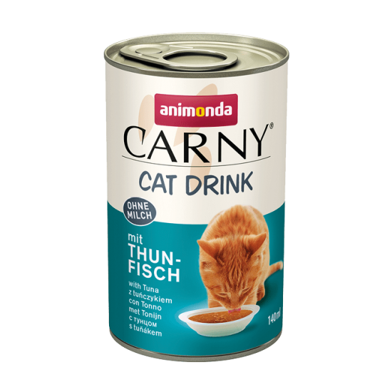 Κονσέρβα Γάτας Carny Drink Τόνος 140ml Κονσέρβες