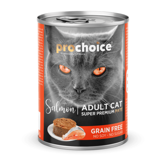 Κονσέρβα Γάτας Prochoice Grain Free Sterilised Salmon 400gr