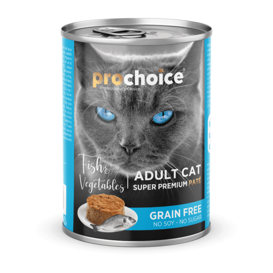 Κονσέρβα Γάτας Prochoice Grain Free Adult Fish & Vegetables 400gr