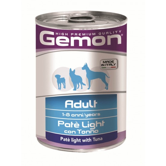 Κονσέρβα Σκύλου Gemon Pate Light Tuna 415gr GEMON