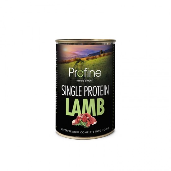Κονσέρβα Σκύλου Profine Single Protein Lamb 400gr  PROFINE