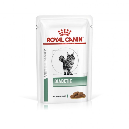 Φαρμακευτικό Φακελάκι Γάτας Royal Canin Diabetic 85gr ROYAL CANIN