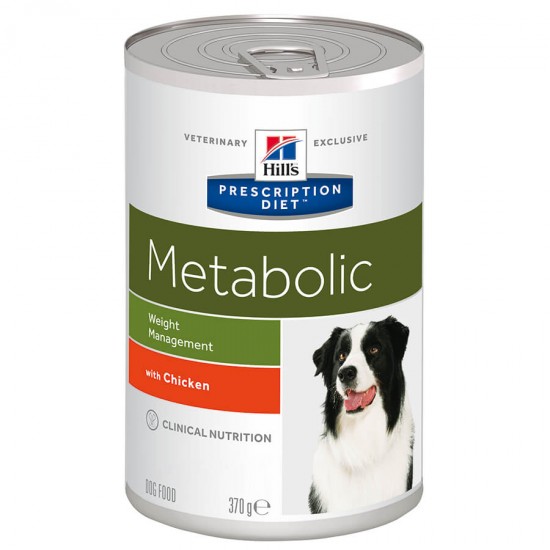 Φαρμακευτική Κονσέρβα Σκύλου Hill`s Prescription Diet Metabolic 370gr HILL'S PRESCRIPTION DIET