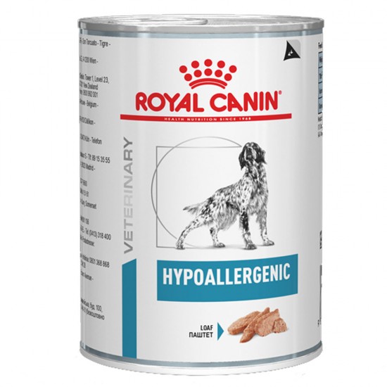 Φαρμακευτική Κονσέρβα Σκύλου Royal Canin Hypoallergenic 400gr ROYAL CANIN