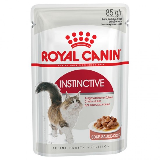 Φακελάκι Γάτας Royal Canin Adult Instictive Gravy 85gr  ROYAL CANIN