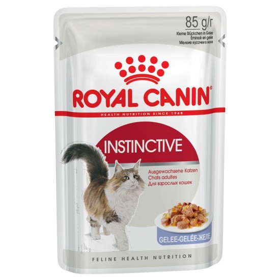 Φακελάκι Γάτας Royal Canin Adult Instictive Jelly 85gr  ROYAL CANIN