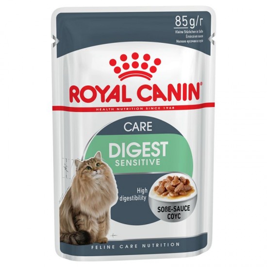 Φακελάκι Γάτας Royal Canin Digestive Sensitivity Gravy 85gr  ROYAL CANIN