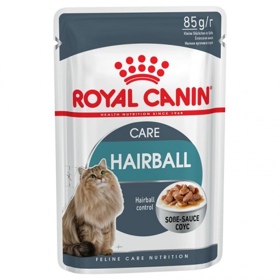 Φακελάκι Γάτας Royal Canin Hairball Gravy 85gr  ROYAL CANIN