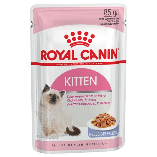 Φακελάκι Γάτας Royal Canin Kitten Instictive Jelly 85gr  ROYAL CANIN