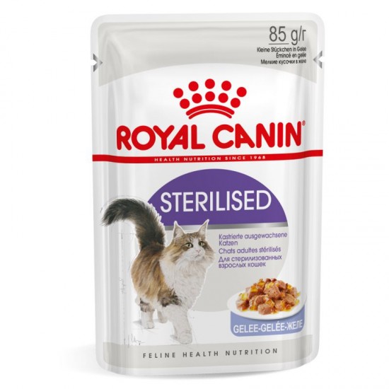 Φακελάκι Γάτας Royal Canin Sterilised Jelly 85gr  ROYAL CANIN