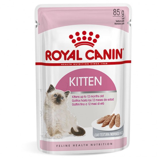 Φακελάκι Γάτας Royal Canin Kitten Loaf Instictive Pate 85gr ROYAL CANIN