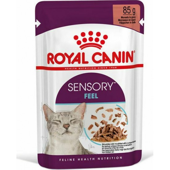 Φακελάκι Γάτας Royal Canin Sensory Feel Gravy 85gr ROYAL CANIN